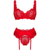 OBSESSIVE - AMOR CHERRIS SET 3 PIEZAS S/M - Sensuana.es