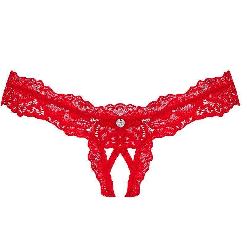 OBSESSIVE - AMOR CHERRIS TANGA CROTCHLESS S/M - Sensuana.es