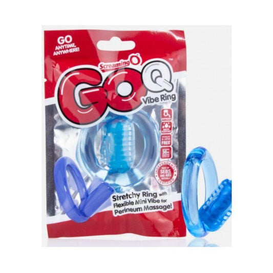 SCREAMING O - ANILLO VIBRADOR GO Q VIBE TRANSPARENTE - Sensuana.es