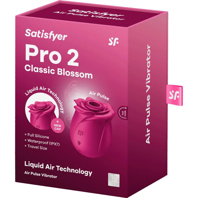 SATISFYER - AIR PULSE PRO 2 CLASSIC BLOSSOM VIBRADOR - Sensuana.es