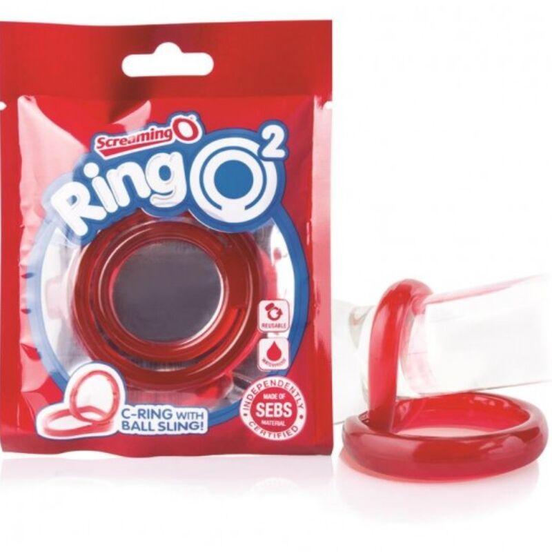 SCREAMING O - ANILLO RINGO 2 ROJO - Sensuana.es