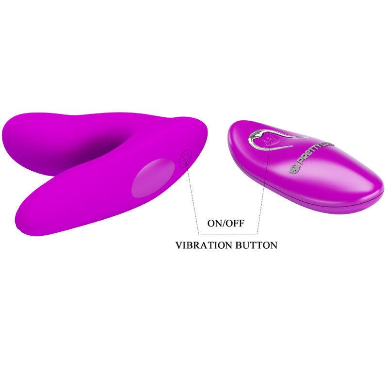 PRETTY LOVE - MELVIN MASAJEADOR CLITORIS CON CONTROL REMOTO - Sensuana.es