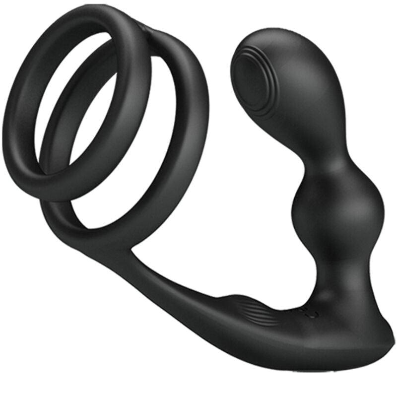 PRETTY LOVE - MARSHALL ANILLO PARA PENE + PLUG ANAL VIBRATORIO & CONTROL REMOTO - Sensuana.es