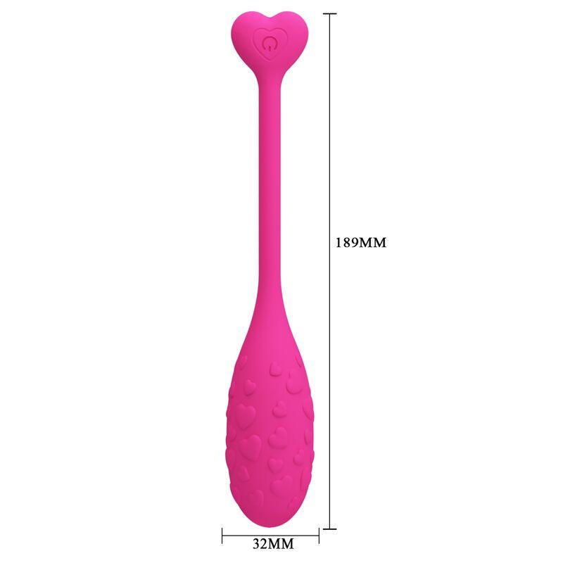 PRETTY LOVE - FISHERMAN HUEVO VIBRADOR ROSA CONTROLADO POR APP - Sensuana.es