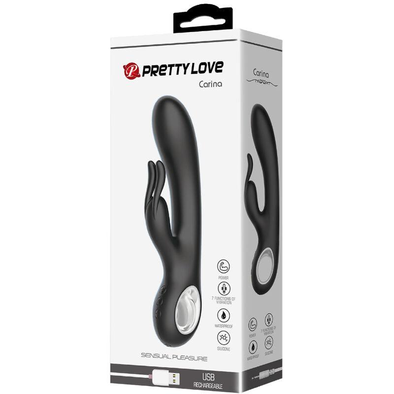 PRETTY LOVE - CARINA VIBRADOR ESTIMULADOR DE CLITORIS Y PUNTO G - Sensuana.es