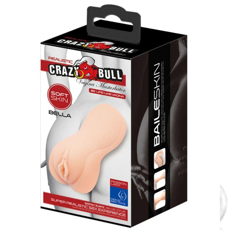 CRAZY BULL - BELLA MASTUBADOR EN FORMA DE VAGINA - Sensuana.es