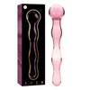 NEBULA SERIES BY IBIZA - MODELO 13 DILDO CRISTAL BOROSILICATO TRANSPARENTE 18 CM -O- 3.5 CM - Sensuana.es