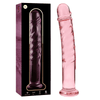 NEBULA SERIES BY IBIZA - MODELO 16 DILDO CRISTAL BOROSILICATO TRANSPARENTE 18.5 CM -O- 3 CM - Sensuana.es