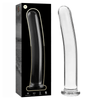 NEBULA SERIES BY IBIZA - MODELO 17 DILDO CRISTAL BOROSILICATO TRANSPARENTE 18.5 CM -O- 3 CM - Sensuana.es