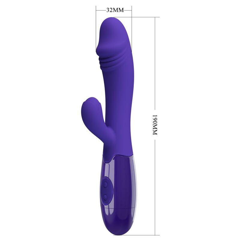 PRETTY LOVE - SNAPPY YOUTH VIBRADOR & ESTIMULADOR PUNTOG VIOLETA - Sensuana.es