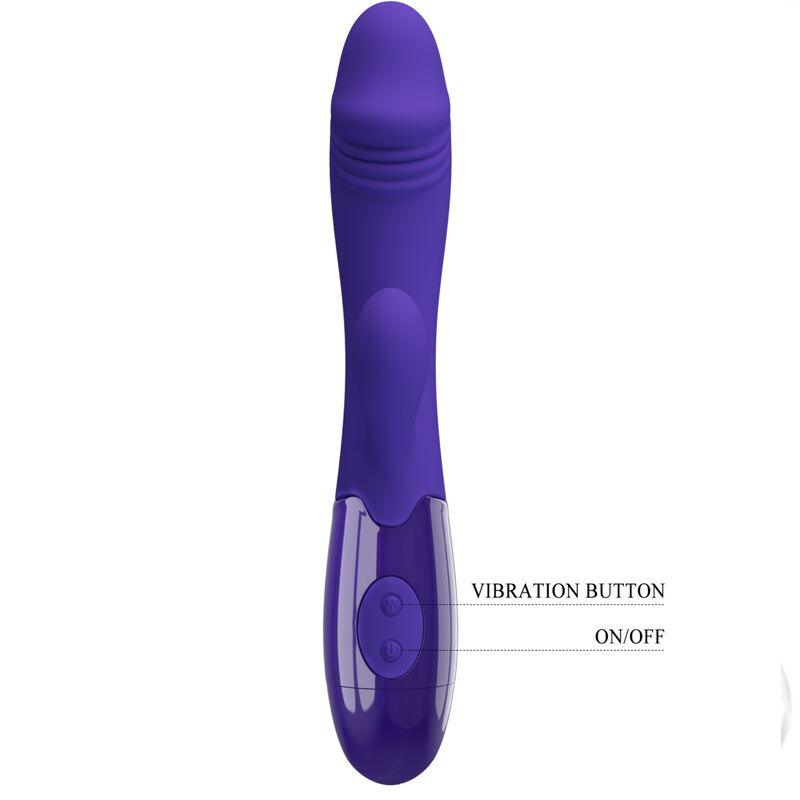 PRETTY LOVE - SNAPPY YOUTH VIBRADOR & ESTIMULADOR PUNTOG VIOLETA - Sensuana.es