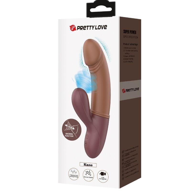 PRETTY LOVE - KANE VIBRADOR PUNTOG & SUCCIONADOR - Sensuana.es