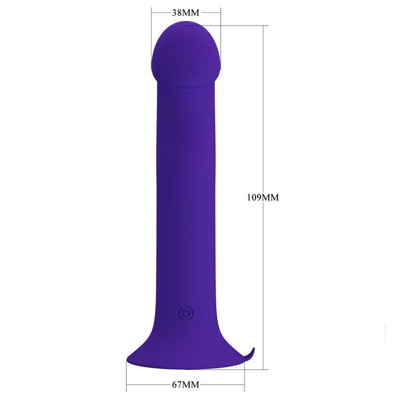 PRETTY LOVE - MURRAY YOUTH DILDO VIBRADOR & RECARGABLE VIOLETA - Sensuana.es