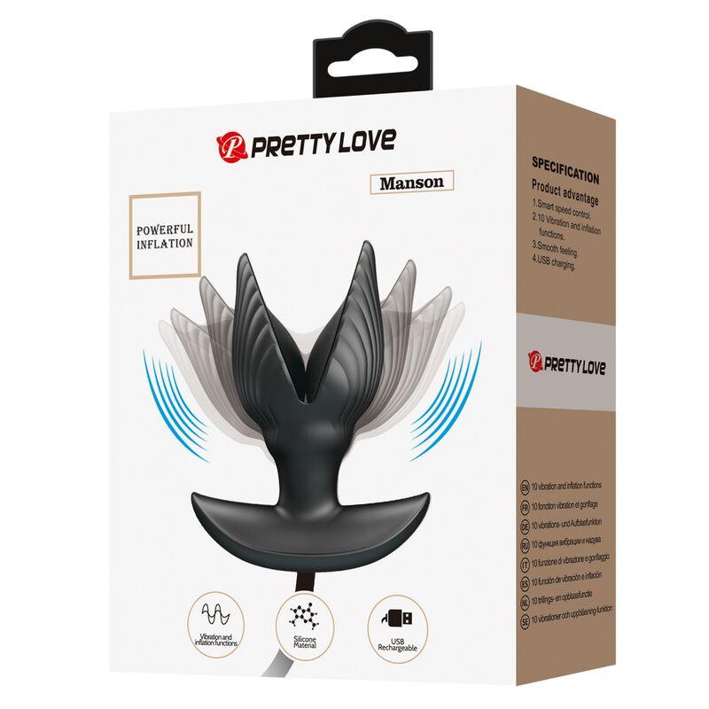 PRETTY LOVE - PLUG ANAL INFLABLE & RECARGABLE - Sensuana.es