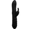 ADRIEN LASTIC - TWISTER MASAJEADOR VIBRADOR Y ROTADOR RABBIT NEGRO - Sensuana.es