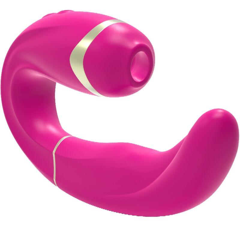 ADRIEN LASTIC - MY·G SUCCIONADOR CLITORIS Y ESTIMULADOR G-SPOT ROSA - Sensuana.es