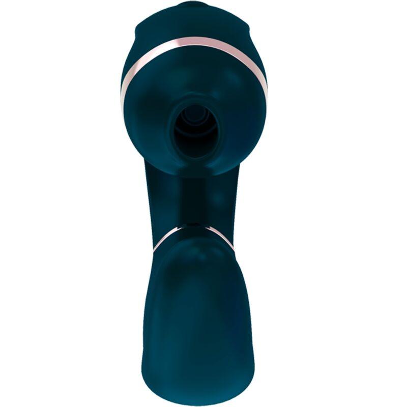 ADRIEN LASTIC - MY·G SUCCIONADOR CLITORIS Y ESTIMULADOR G-SPOT VERDE OSCURO - Sensuana.es