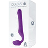 ADRIEN LASTIC - QUEENS STRAP-ON FLEXIBLE VIOLETA TALLA M - Sensuana.es