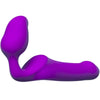 ADRIEN LASTIC - QUEENS STRAP-ON FLEXIBLE VIOLETA TALLA M - Sensuana.es