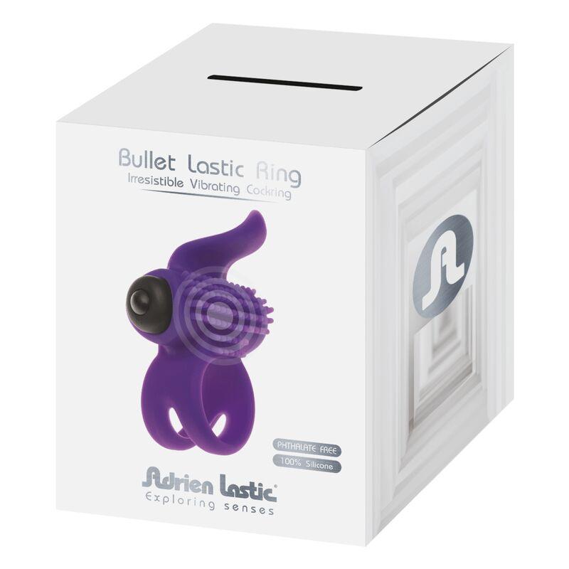 ADRIEN LASTIC - BULLET LASTIC RING ANILLO VIBRADOR VIOLETA - Sensuana.es