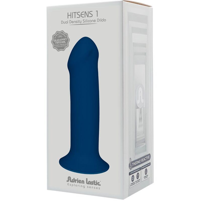 ADRIEN LASTIC - HITSENS 1 DILDO SILICONA AZUL - Sensuana.es