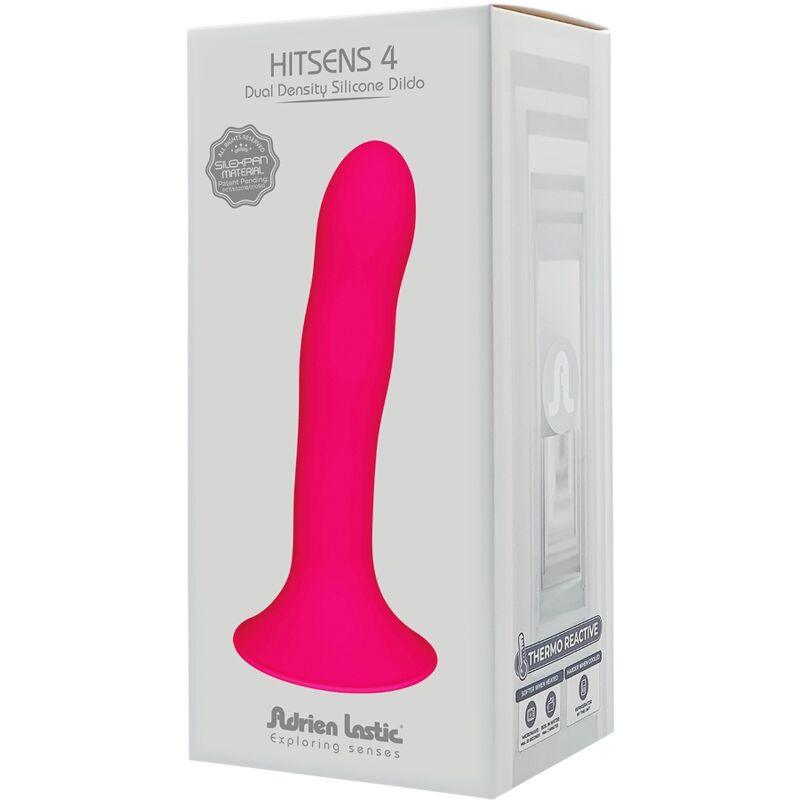 ADRIEN LASTIC - HITSENS 4 DILDO SILICONA FUCSIA - Sensuana.es