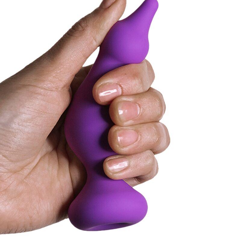 ADRIEN LASTIC - AMUSE PLUG ANAL SILICONA VIOLETA TALLA M - Sensuana.es