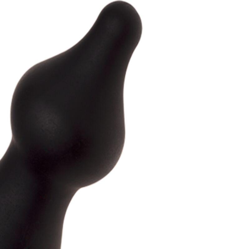 ADRIEN LASTIC - AMUSE PLUG ANAL SILICONA NEGRO TALLA S - Sensuana.es