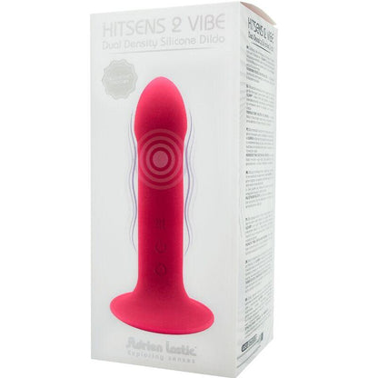 ADRIEN LASTIC - HITSENS VIBE 2 DILDO SILICONA ROSA - Sensuana.es