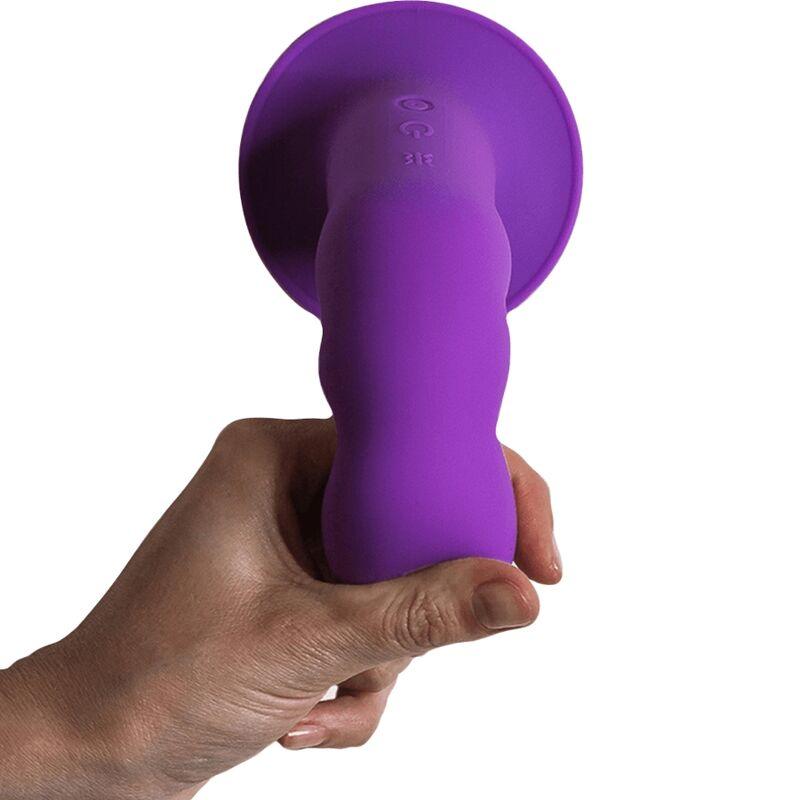 ADRIEN LASTIC - HITSENS VIBE 3 DILDO SILICONA VIOLETA - Sensuana.es