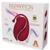 ADRIEN LASTIC - INSPIRATION SUCCIONADOR CLITORIS + HUEVO VIBRADOR ROJO - APP GRATUITA - Sensuana.es