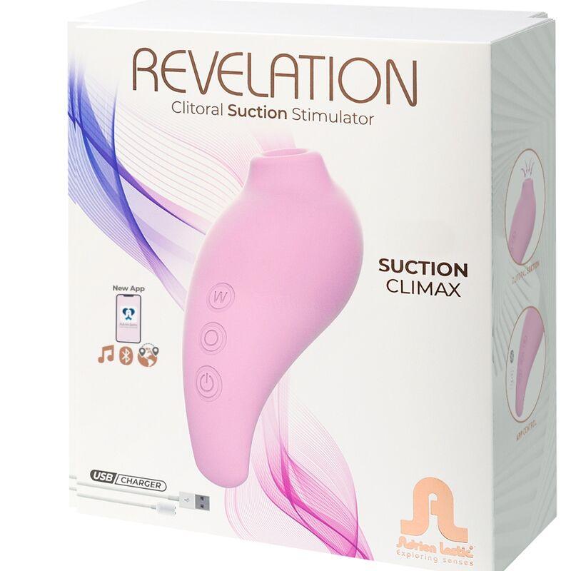 ADRIEN LASTIC - REVELATION SUCCIONADOR CLITORIS ROSA - APP GRATUITA - Sensuana.es