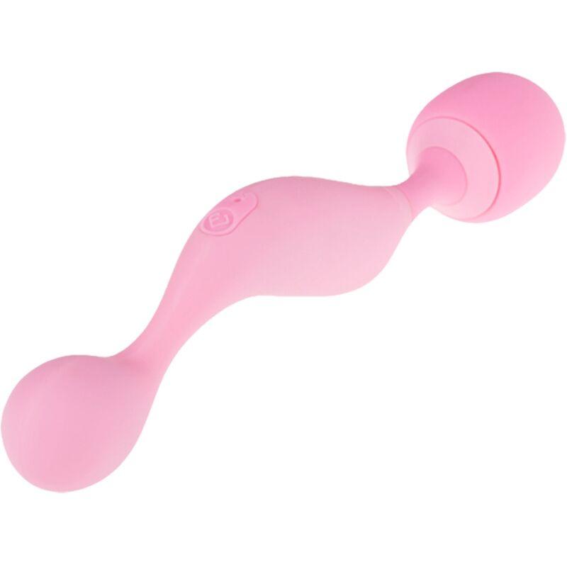 FEMINTIMATE - MASAJEADOR UNIVERSAL VIBRADOR SILICONA ROSA - Sensuana.es