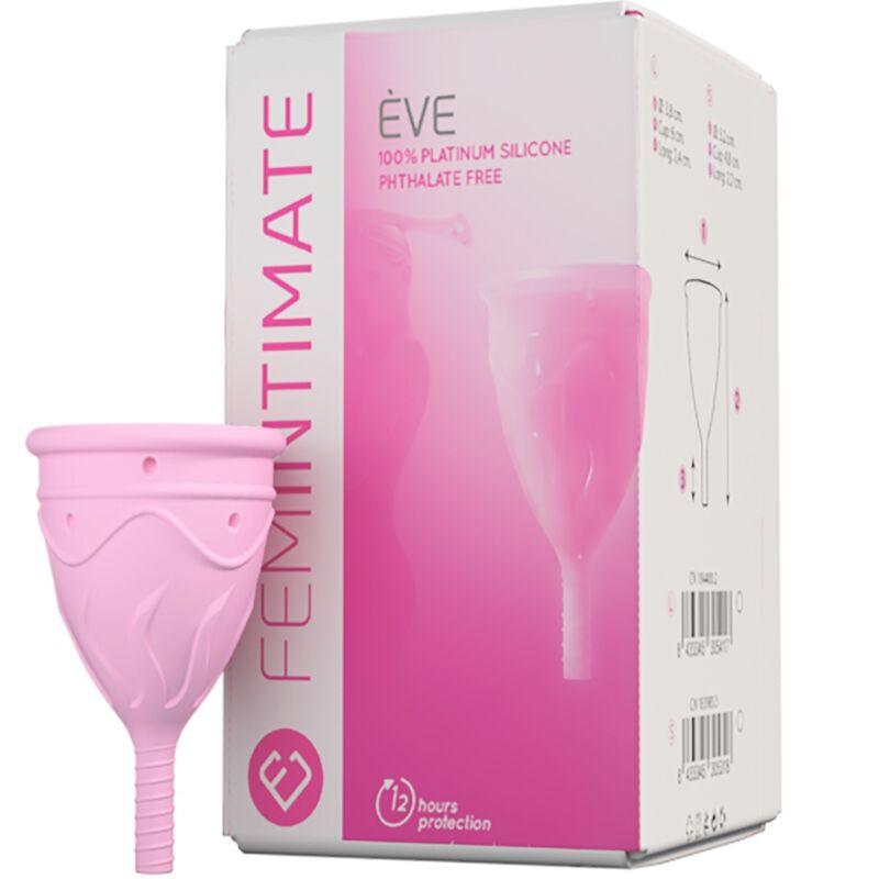 FEMINTIMATE - EVE COPA MENSTRUAL SILICONA TALLA S - Sensuana.es