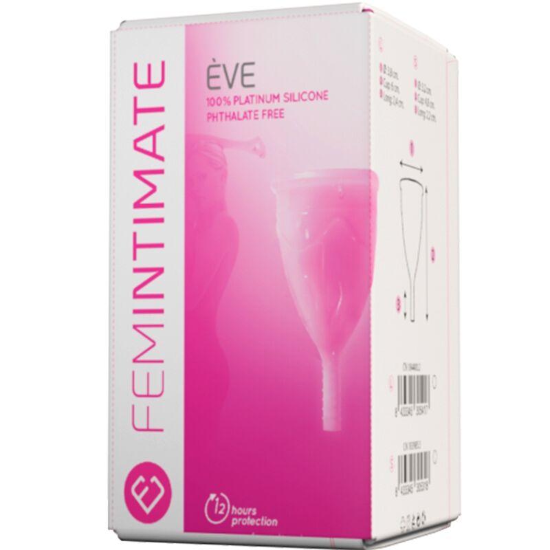 FEMINTIMATE - EVE COPA MENSTRUAL SILICONA TALLA S - Sensuana.es