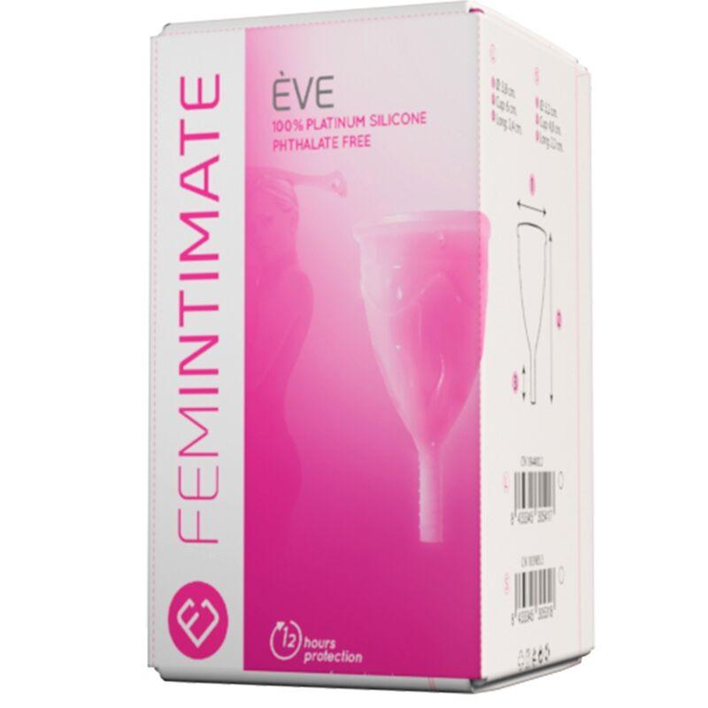 FEMINTIMATE - EVE COPA MENSTRUAL SILICONA TALLA L - Sensuana.es