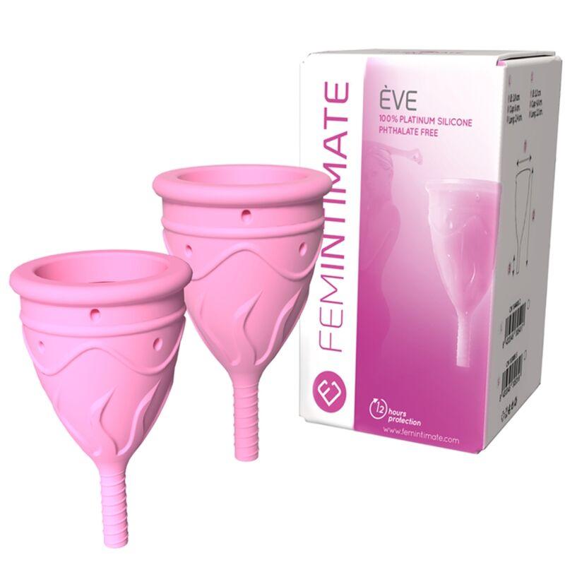 FEMINTIMATE - EVE COPA MENSTRUAL SILICONA TALLA L - Sensuana.es