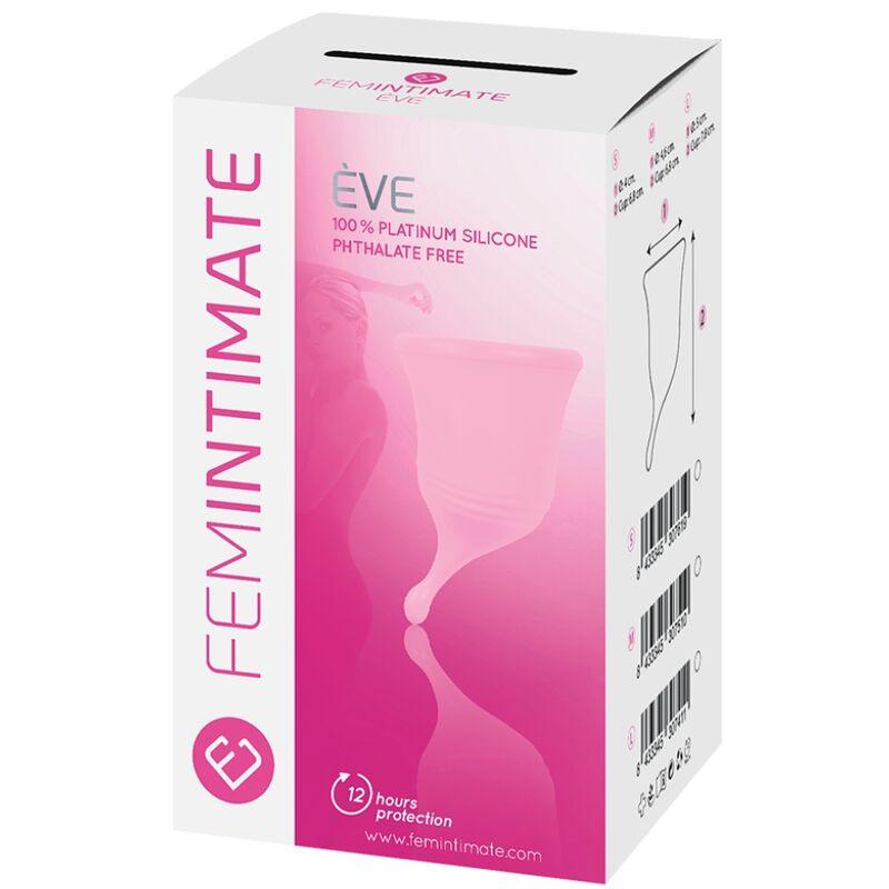 FEMINTIMATE - EVE NEW COPA MENSTRUAL SILICONA TALLA L - Sensuana.es