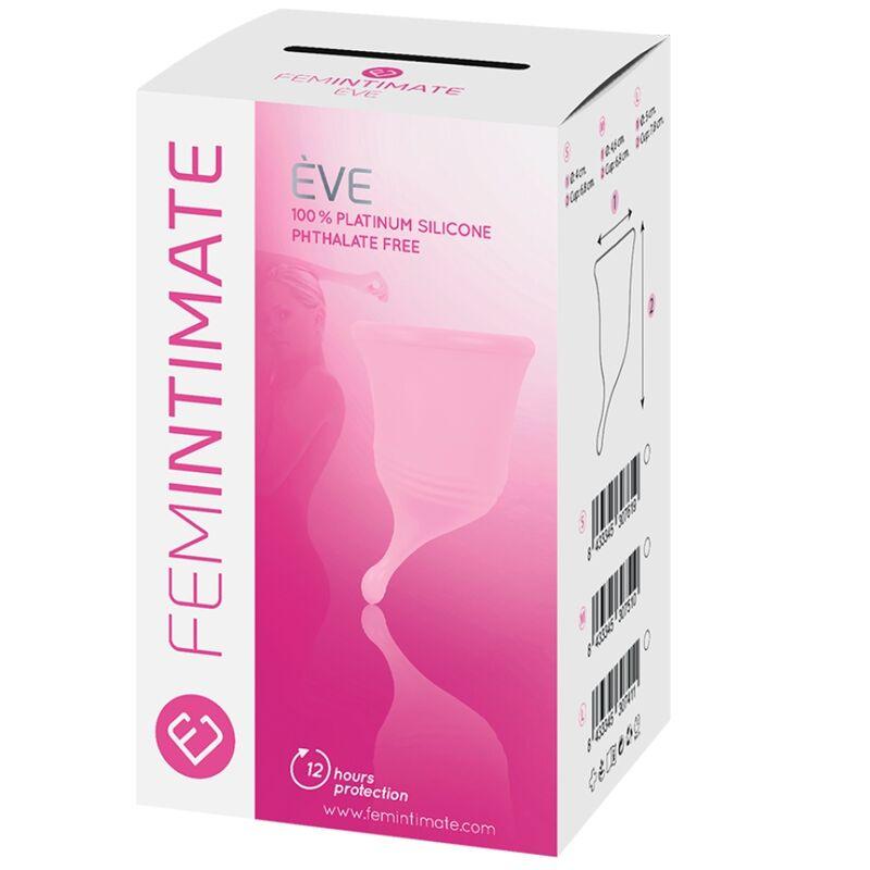 FEMINTIMATE - EVE NEW COPA MENSTRUAL SILICONA TALLA M - Sensuana.es