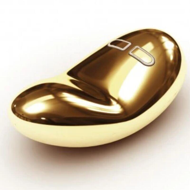 LELO - YVA MASTURBADOR CON VIBRACIÓN DE ORO - Sensuana.es