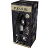 ALIVE - ANAL PLEASURE MINI PLUG METAL NEGRO TALLA L - Sensuana.es