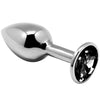 ALIVE - ANAL PLEASURE MINI PLUG METAL NEGRO TALLA M - Sensuana.es