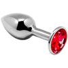 ALIVE - ANAL PLEASURE MINI PLUG METAL ROJO TALLA L - Sensuana.es