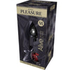 ALIVE - ANAL PLEASURE MINI PLUG METAL ROJO TALLA M - Sensuana.es