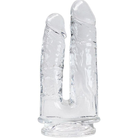 ALIVE - IMPERIUM PENE REALISTICO DOBLE TRANSPARENTE 12/14 CM - Sensuana.es