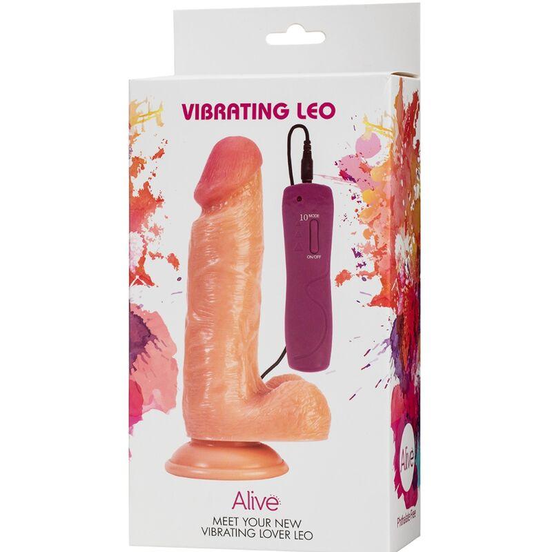 ALIVE - LEO PENE REALISTICO VIBRADOR 17 CM - Sensuana.es