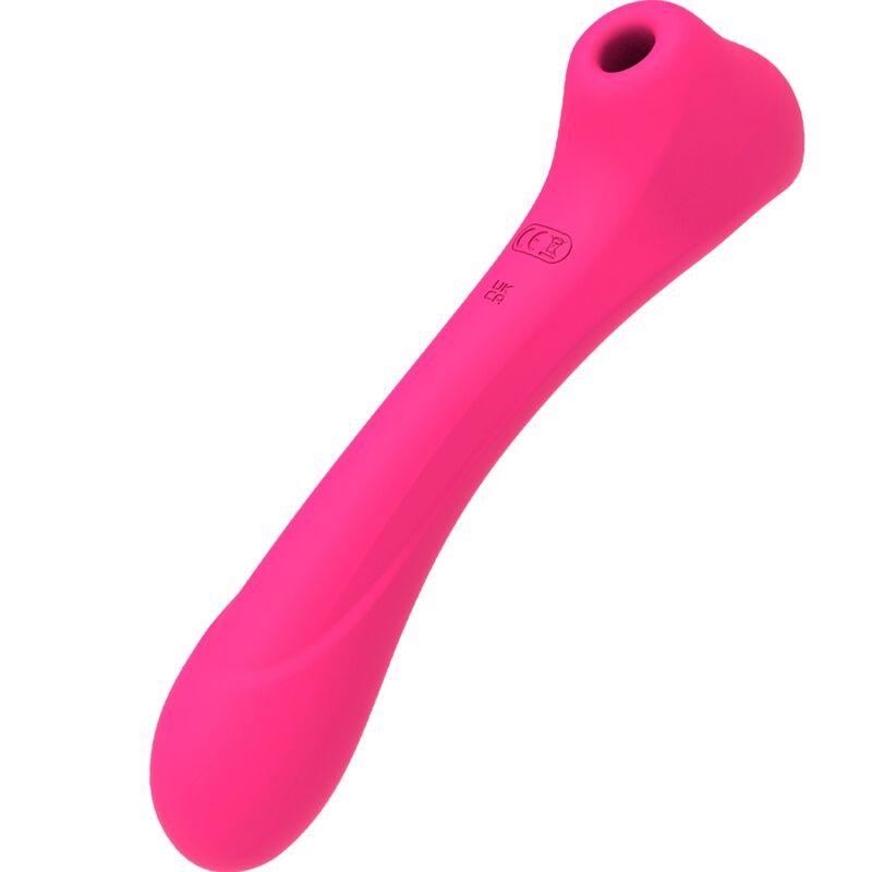 ALIVE - QUIVER SUCCIONADOR & VIBRADOR FUCSIA - Sensuana.es