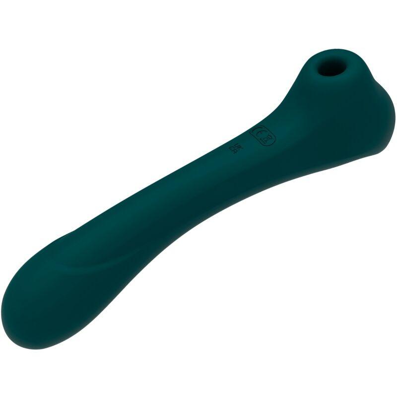 ALIVE - QUIVER SUCCIONADOR & VIBRADOR VERDE - Sensuana.es