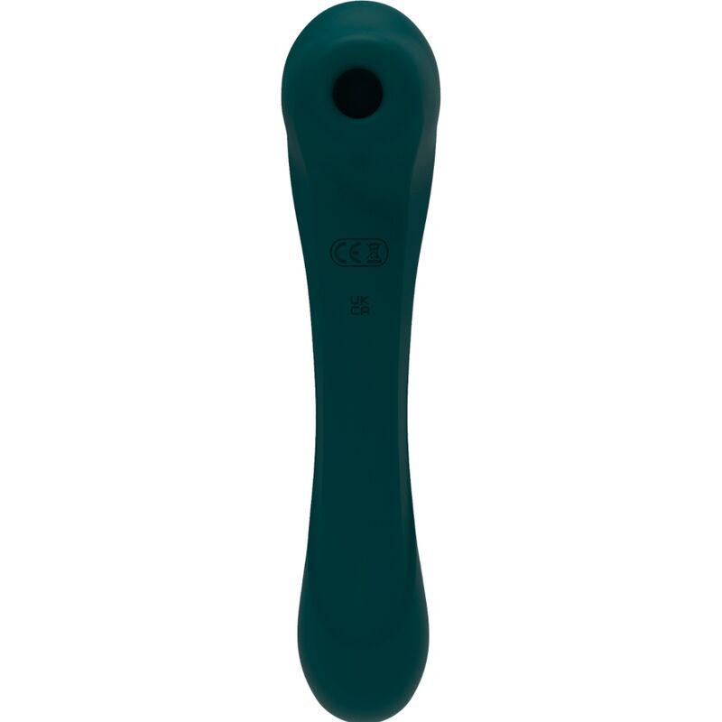 ALIVE - QUIVER SUCCIONADOR & VIBRADOR VERDE - Sensuana.es