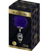 ALIVE - ANAL PLEASURE PLUG ESPIRAL METAL POMPON VIOLETA OSCURO TALLA L - Sensuana.es